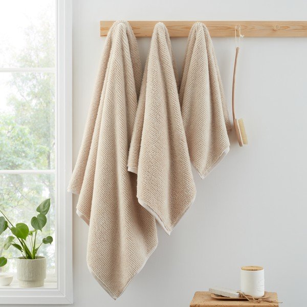Asciugamano beige in cotone 70x127 cm Soft Zero Twist Spa Towel – Bianca-image-2