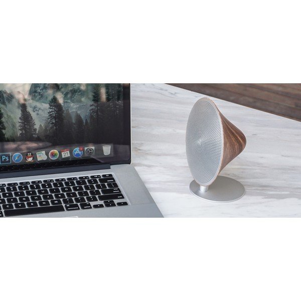 Altoparlante bluetooth Halo marrone scuro Mini Halo - Gingko-image-3