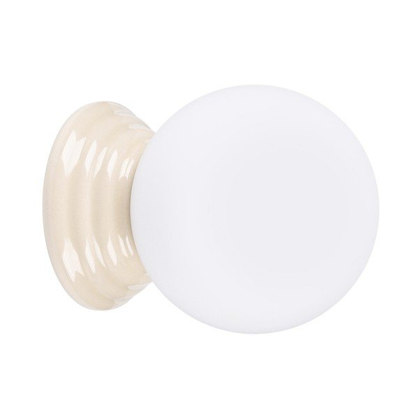 Lampada da parete beige in ceramica ø 12 cm Farsa – Sollux