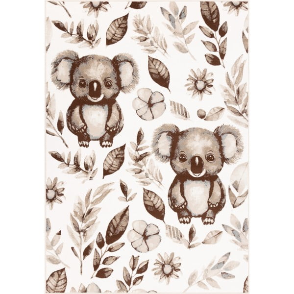 Tappeto beige da bambini 160x230 cm Baby Koalas - FD