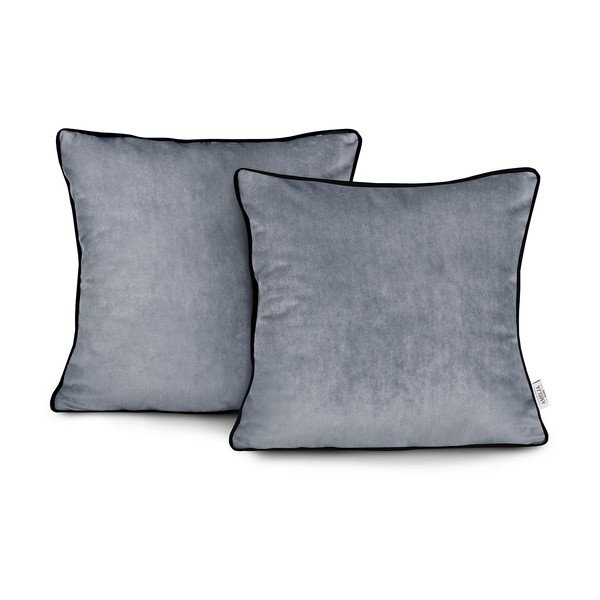 Federe in set da 2 45x45 cm Piping - AmeliaHome-image-1