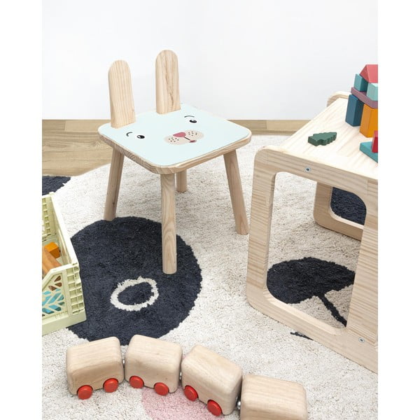 Sedia per bambini in pino massiccio Bunny - Little Nice Things-image-1