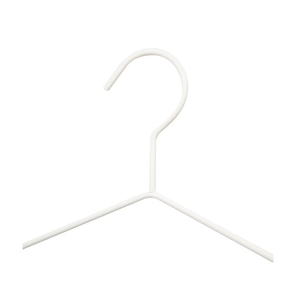 Set di 2 appendiabiti bianchi con dettaglio in legno Smerigliato - Compactor-image-3