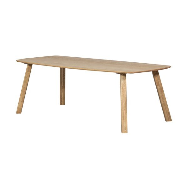 Tavolo da pranzo in rovere massiccio 100x220 cm Tablo – WOOOD-image-2