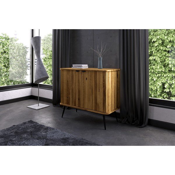 Mobile in legno di quercia di colore naturale 97x87 cm Kula - The Beds-image-1