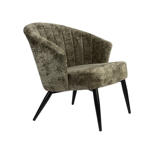 Poltrona verde Georgia – Dutchbone