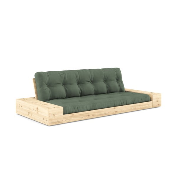 Divano letto verde 244 cm Base - Karup Design