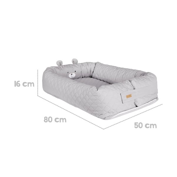 Nido grigio chiaro per bambino Roba style - Roba-image-3