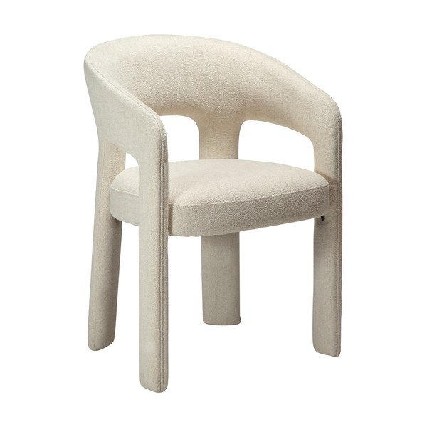 Sedia da pranzo beige con braccioli Splendor – DAN-FORM Denmark
