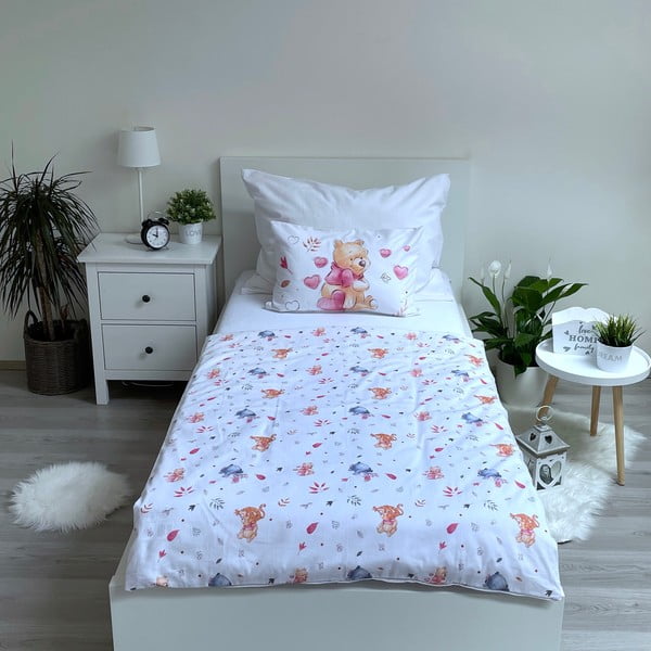 Biancheria da letto per culla in cotone 100x135 cm Winnie the Pooh - Jerry Fabrics-image-2