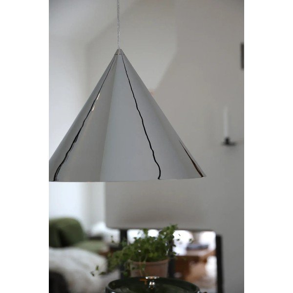 Lampadario argentato in metallo con paralume in metallo ø 37,5 cm Tip – Markslöjd-image-2