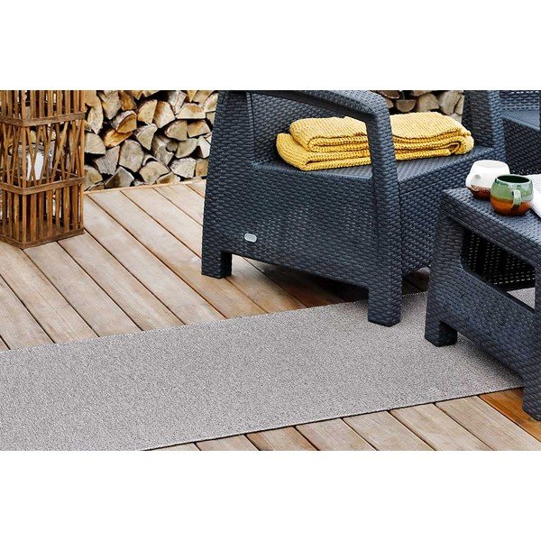 Tappeto grigio per esterni 250x70 cm Neve - Narma-image-1