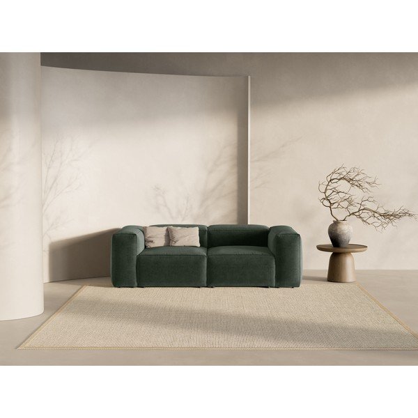 Divano verde 224 cm Bergamo – Cosmopolitan Design-image-1