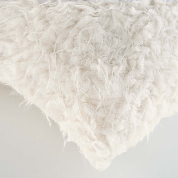 Cuscino decorativo in pelliccia finta 45x45 cm Mouton – douceur d'intérieur-image-2