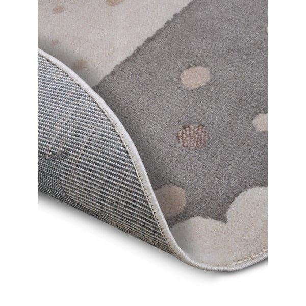 Tappeto grigio per bambini ø 100 cm Crown - Hanse Home-image-3
