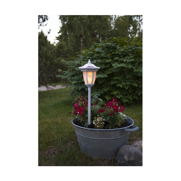 Apparecchio solare LED bianco per esterni Flame - Star Trading-image-4