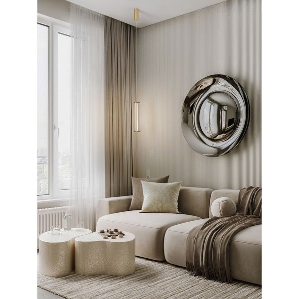 Lampadario LED oro opaco in metallo con paralume in vetro acrilico con intensità regolabile ø 6 cm Pheme – Nova Luce-image-1