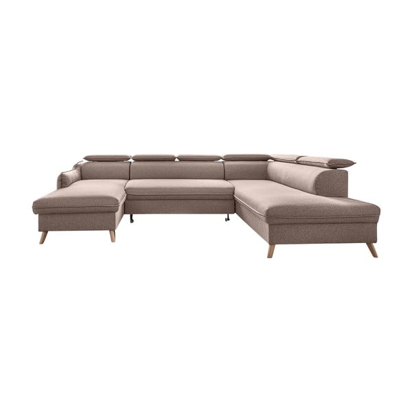 Divano letto angolare beige (angolo destro) Sweet Harmony - Miuform