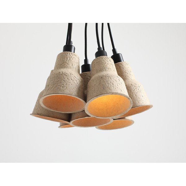 Lampadario beige ø 32 cm Celulo - CustomForm-image-1