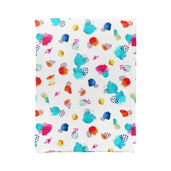 Coperta per bambini bianca in mussola 75x100 cm Summer – Mijolnir