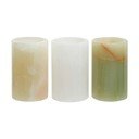 Portacandele in set in pietra per lumino 3 pz Oleena – Premier Housewares