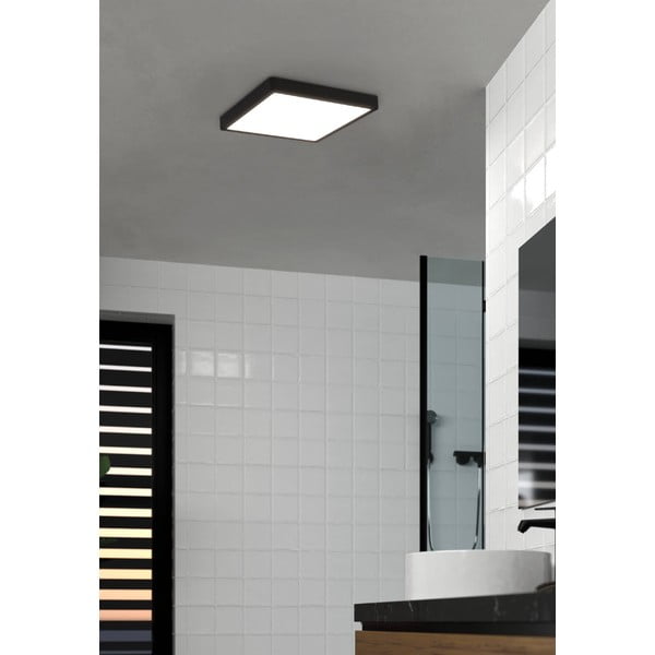 Plafoniera LED nera 28,5x28,5 cm FUEVA 5 – EGLO-image-1