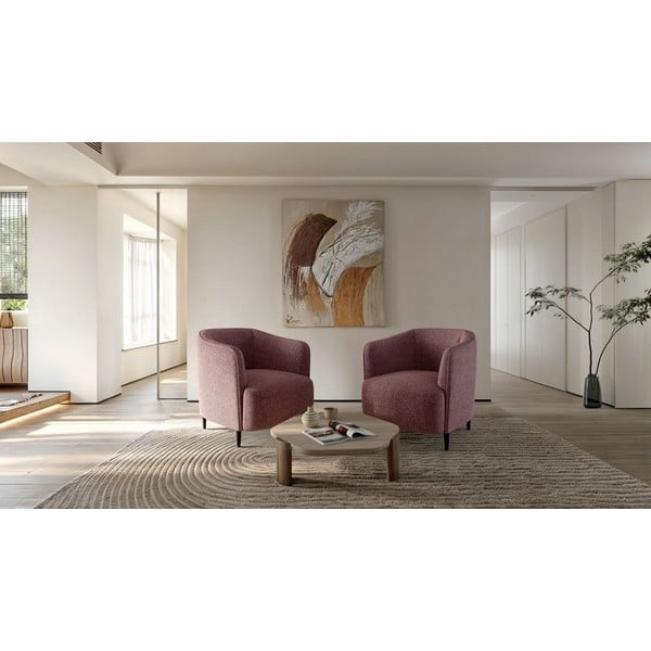 Poltrona rosa Galbe – Ghado-image-1