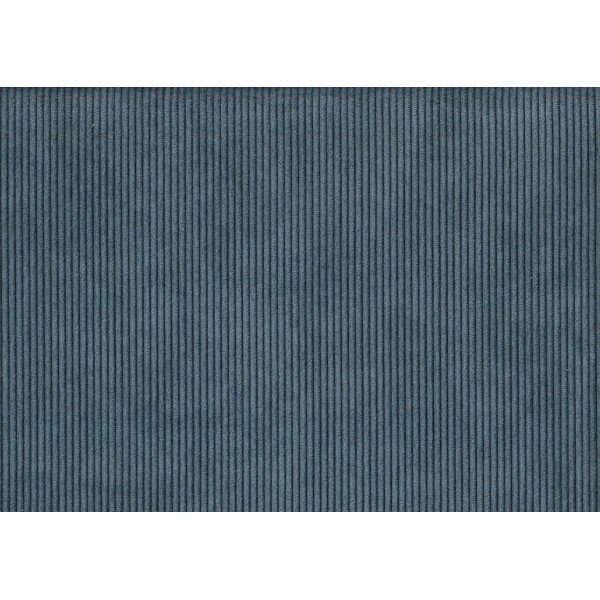 Divano componibile blu (con penisola a destra) con rivestimento in velluto a coste Sting – Scandic-image-4