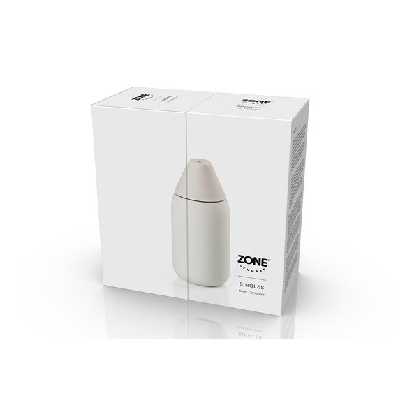 Dispenser per sapone grigio chiaro in silicone 300 ml Singles – Zone-image-4