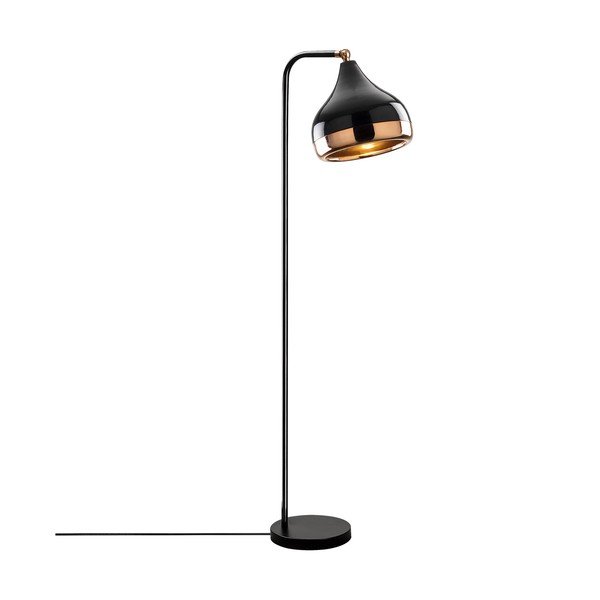 Lampada da terra in colore nero-rame Yildo - Opviq lights-image-2