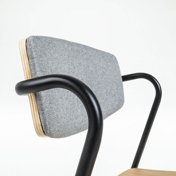 Sedia da pranzo in legno di quercia Zaha - Kave Home-image-4