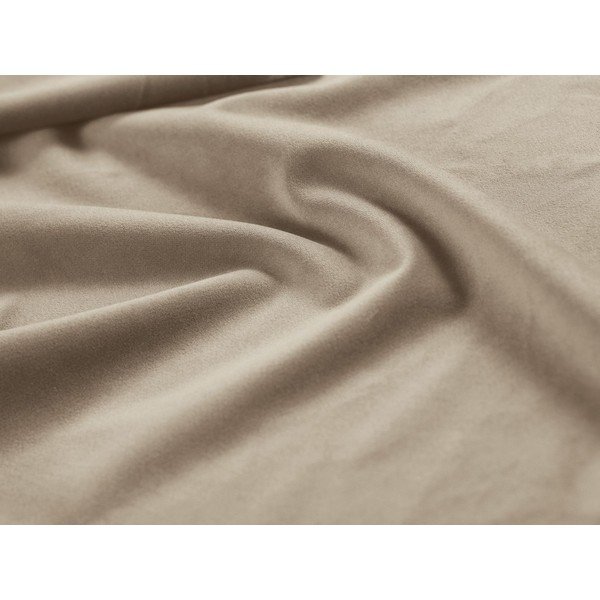 Letto singolo imbottito beige con contenitore con rete inclusa 90x200 cm Jodie – Micadoni -image-4