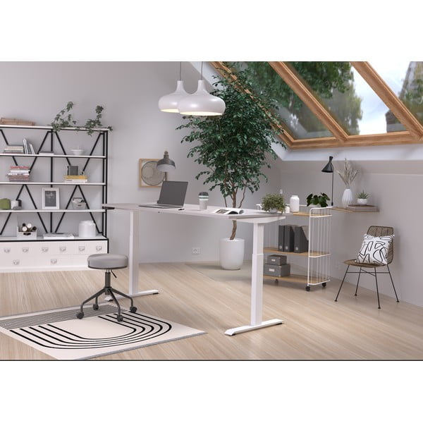 Tavolo da lavoro regolabile elettricamente in altezza 80x180 cm Jet - Germania-image-1