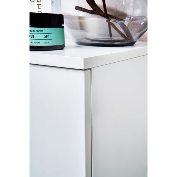 Mobile bagno sospeso bianco 35x125 cm Set 360 - Pelipal-image-1