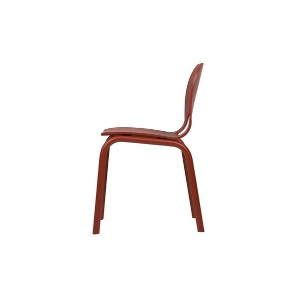 Sedia da pranzo rossa Atto – noo.ma-image-3