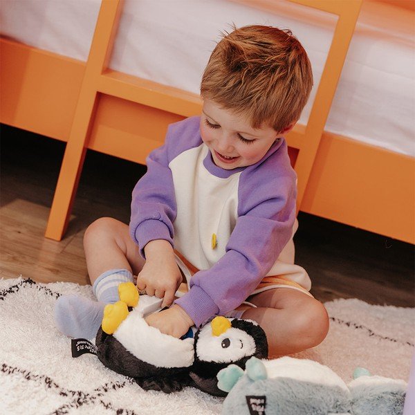 Set di peluche 2 pz Ptipotos Iglou – Les Deglingos-image-1