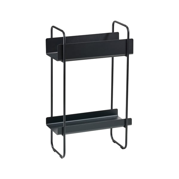 Consolle in metallo nero 24x48 cm A-Console - Zone