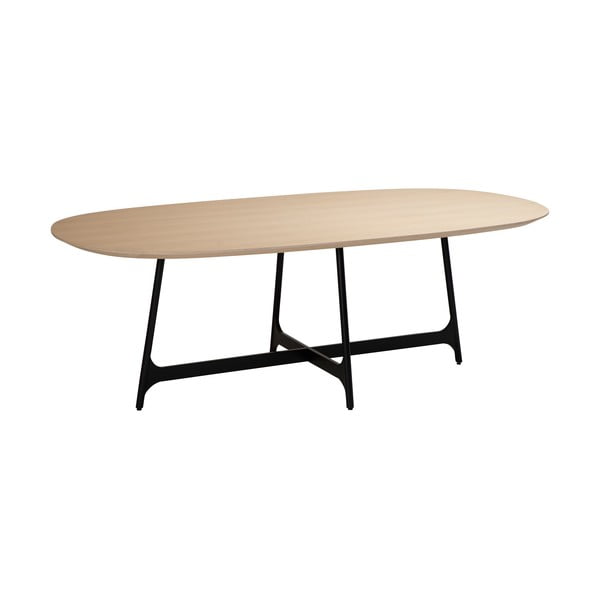 Tavolo da pranzo con piano in rovere 110x220 cm Ooid - DAN-FORM Denmark-image-2