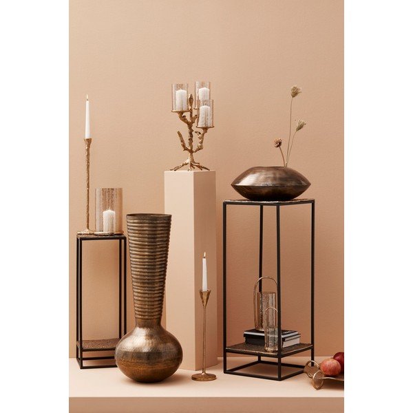 Portacandele in set in metallo per lumino 2 pz Sagar – Bizzotto-image-2