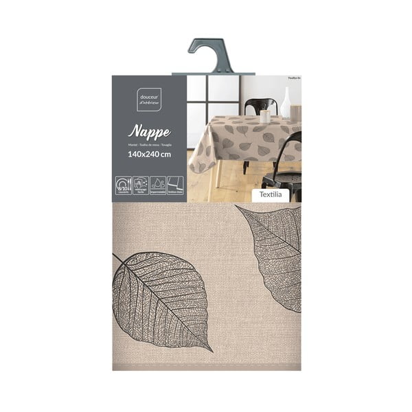 Tovaglia adatta per pulizia con panno umido 140x240 cm Feuillys – douceur d'intérieur-image-4