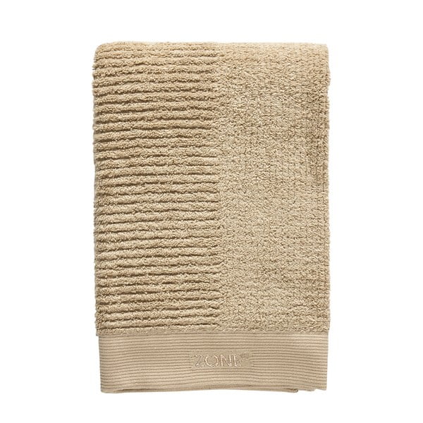 Telo da bagno in cotone beige 140x70 cm Classic - Zone