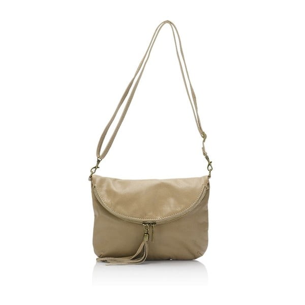 Borsa in pelle beige Renae - Lisa Minardi