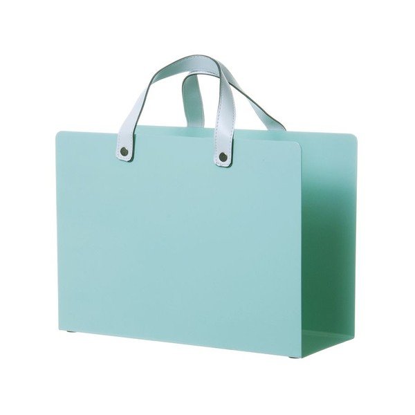 Stojan na časopisy Present Time Bag Glossy Mint