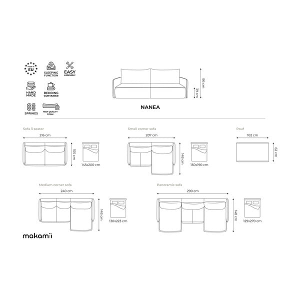 Poggiapiedi blu Nanea – Makamii-image-4