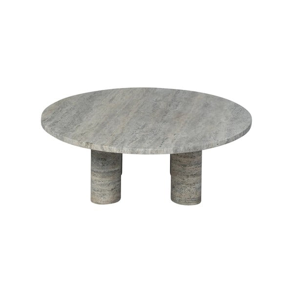 Tavolino rotondo in pietra grigia ø 75 cm Volos - Blomus