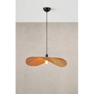 Lampada a sospensione in colore naturale con paralume in bambù ø 70 cm Rayo - Markslöjd