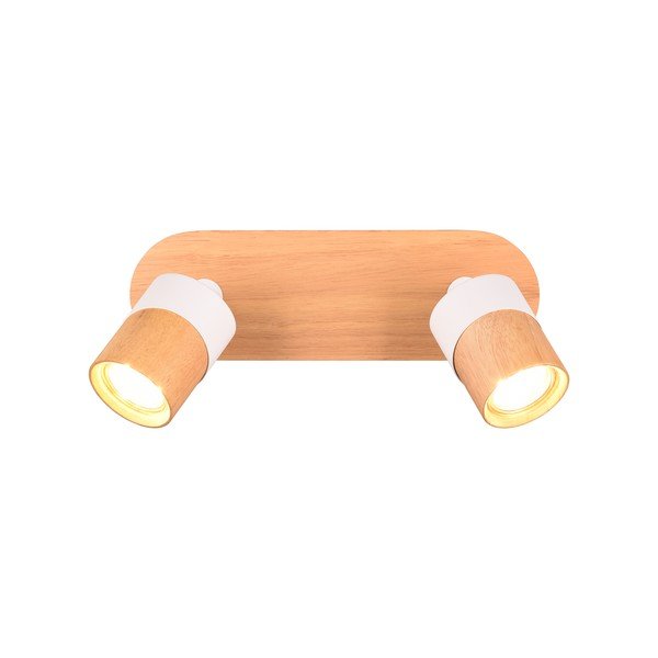 Lampada da soffitto bianco-marrone ø 6 cm Aruni - Trio-image-1