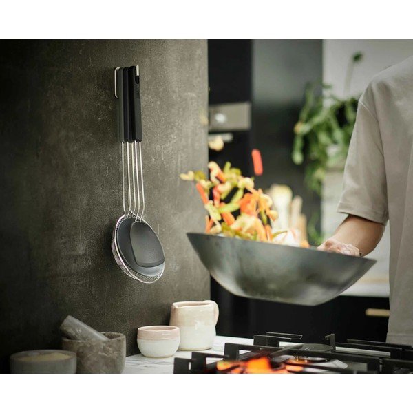 Set di utensili da cucina in acciaio inox 3 pz Fusion Wok Set – Joseph Joseph-image-3
