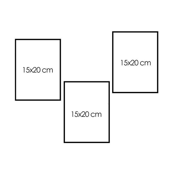 Set di dipinti 3 pz 15x20 cm Now – Kate Louise-image-1