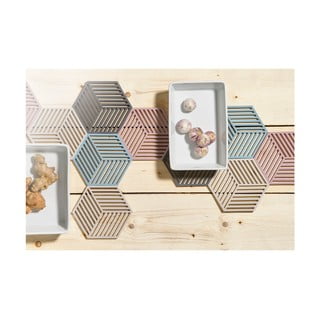 Tappetino in silicone per pentole 24x14 cm Hexagon - Zone